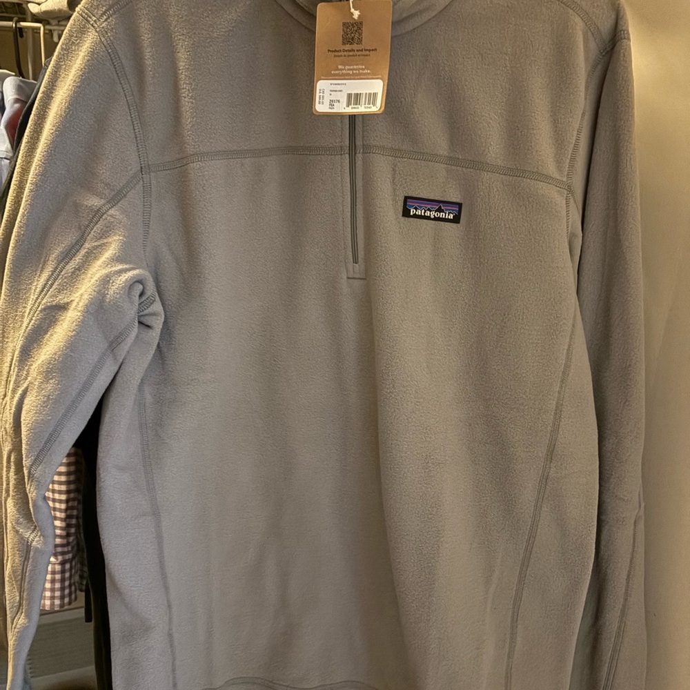 Patagonia 1/4 zip Micro D Fleece Pullover